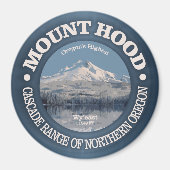 Mount Hood (winter) Magneet (Voorkant)