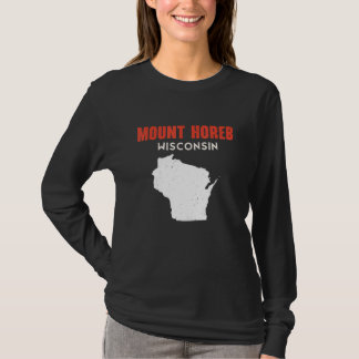 Mount Horeb USA State America Travel Montanan Hele T-shirt