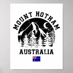 Mount Hotham Victoriaans Alpen Australië Ski Resor Poster