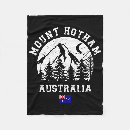 Mount Hotham Victorian Alps Australië Skigebied S Fleece Deken (Voorkant)