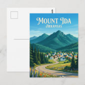 Mount Ida VS Briefkaart (Voorkant / Achterkant)