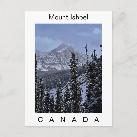 Mount Ishbel Canada Ansichtkaart Feestdagenkaart (Voorkant)