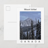Mount Ishbel Canada Postcard Feestdagenkaart (Voorkant / Achterkant)