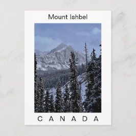 Mount Ishbel Canada Postcard Feestdagenkaart