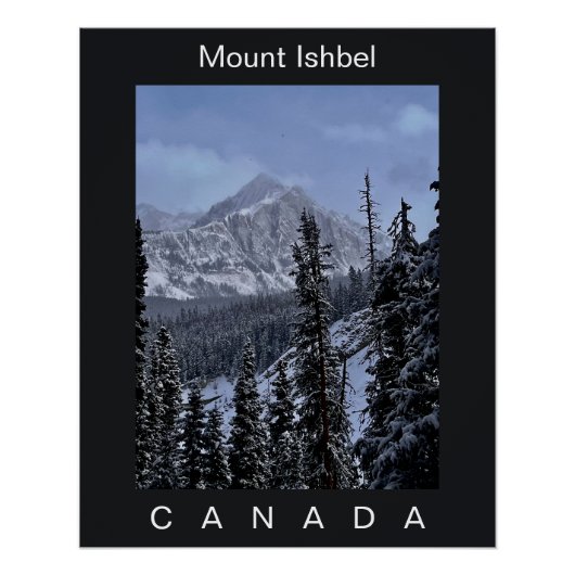 Mount Ishbel Canada Poster (Voorkant)