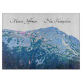 Mount Jefferson glazen snijplank (Voorkant)