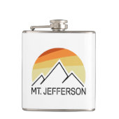 Mount Jefferson New Hampshire Retro Heupfles (Voorkant)