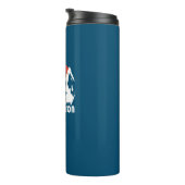 Mount Jefferson New Hampshire Sun Eagle Thermosbeker (Geroteerd rechts)