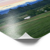 Mount Jefferson, Oregon Volcano Foto Afdruk (Hoek)