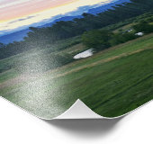 Mount Jefferson, Oregon Volcano Foto Afdruk (Hoek)