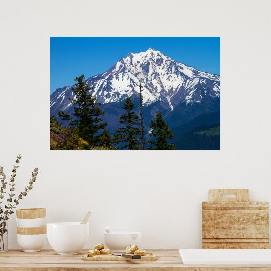 Mount Jefferson Poster (Keuken)
