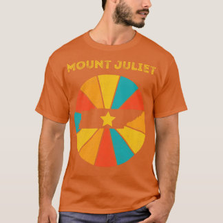 Mount Juliet Tennessee Verdrietig Souvenir T-shirt