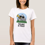 Mount K-Toot Funny Mountain Pun T-shirt (Voorkant)