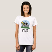 Mount K-Toot Funny Mountain Pun T-shirt (Voorkant volledig)