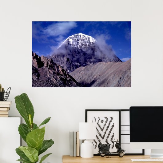 Mount Kailas, Tibet Poster (Thuiskantoor)