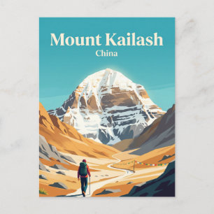 Mount Kailash China Briefkaart