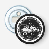 Mount Kailash - Gang Rinpoche Tibet Button Flesopener (Voorkant)
