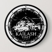 Mount Kailash - Gang Rinpoche Tibet Ronde Button 4,0 Cm (Voorkant)