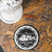 Mount Kailash - Gang Rinpoche Tibet Ronde Kartonnen Onderzetter