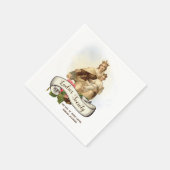 Mount Karmel Religieus Katholiek Jezus Capular Servet (Hoek)