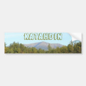 Mount Katahdin 0579 Bumpersticker (Voorkant)