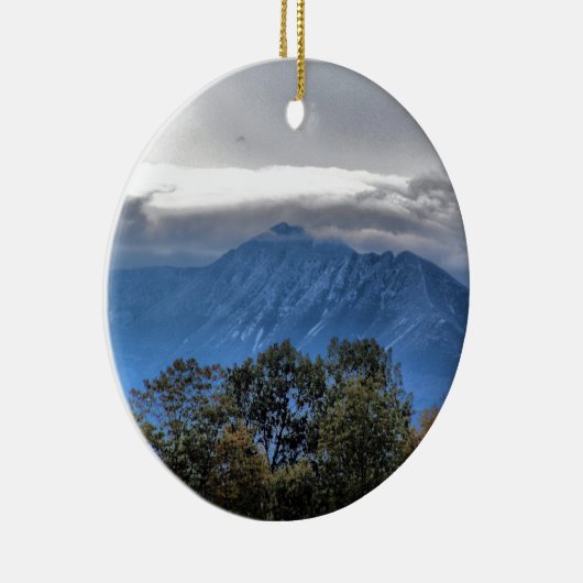 Mount Katahdin 8387a Keramisch Ornament (Rechts)