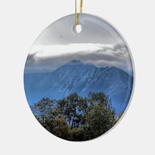 Mount Katahdin 8387a Keramisch Ornament (Links)