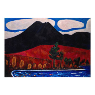 Mount Katahdin, Autumn, 1939 by Marsden Hartley Foto Afdruk