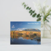 Mount Katahdin Autumn Briefkaart (Staand voorkant)
