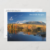 Mount Katahdin Autumn Briefkaart (Voorkant / Achterkant)