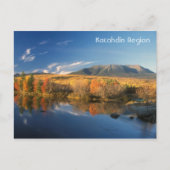 Mount Katahdin Autumn Briefkaart (Voorkant)