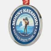 Mount Katahdin (C) Metalen Ornament (Links)
