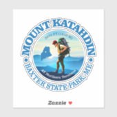 Mount Katahdin (C) Sticker (Vel)