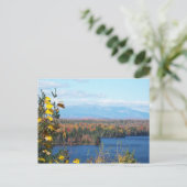 Mount Katahdin in de herfst Briefkaart (Staand voorkant)