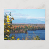 Mount Katahdin in de herfst Briefkaart (Voorkant)