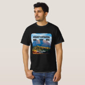 Mount Katahdin in Maine, een grote berg T-shirt (Voorkant volledig)