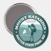 Mount Katahdin Magneet (Voorkant / Achterkant)