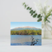 Mount Katahdin Maine ansichtkaart Briefkaart (Staand voorkant)