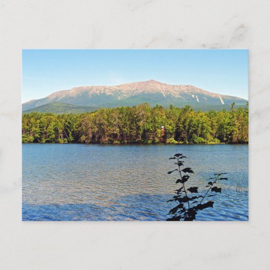 Mount Katahdin Maine ansichtkaart Briefkaart (Voorkant)