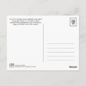 Mount Katahdin Maine Postcard Briefkaart (Achterkant)