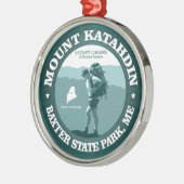 Mount Katahdin Metalen Ornament (Links)
