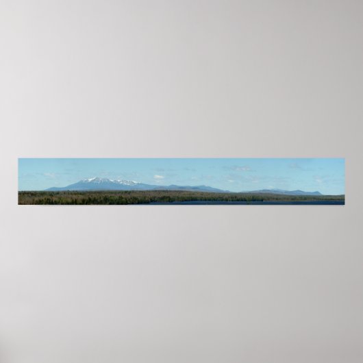 Mount Katahdin Poster (Voorkant)