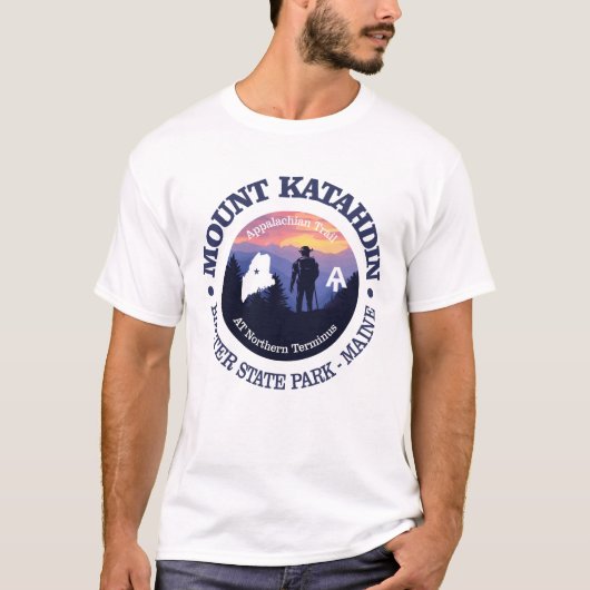 Mount Katahdin (rd2) T-shirt (Voorkant)