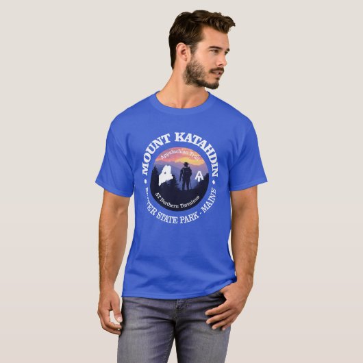 Mount Katahdin (rd2) T-shirt (Voorkant volledig)