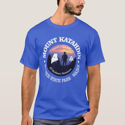 Mount Katahdin (rd2) T-shirt (Voorkant)