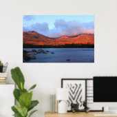 Mount Katahdin Sunrise Poster (Thuiskantoor)