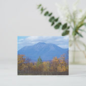Mount Katahdin vanuit Stacyville, Maine Briefkaart (Staand voorkant)