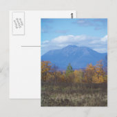Mount Katahdin vanuit Stacyville, Maine Briefkaart (Voorkant / Achterkant)