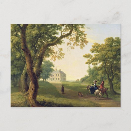 Mount Kennedy, County Wicklow, Ierland, 1785 (olie Briefkaart (Voorkant)