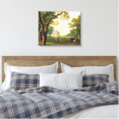 Mount Kennedy, County Wicklow, Ierland, 1785 (olie Canvas Afdruk (Insitu (Slaapkamer))